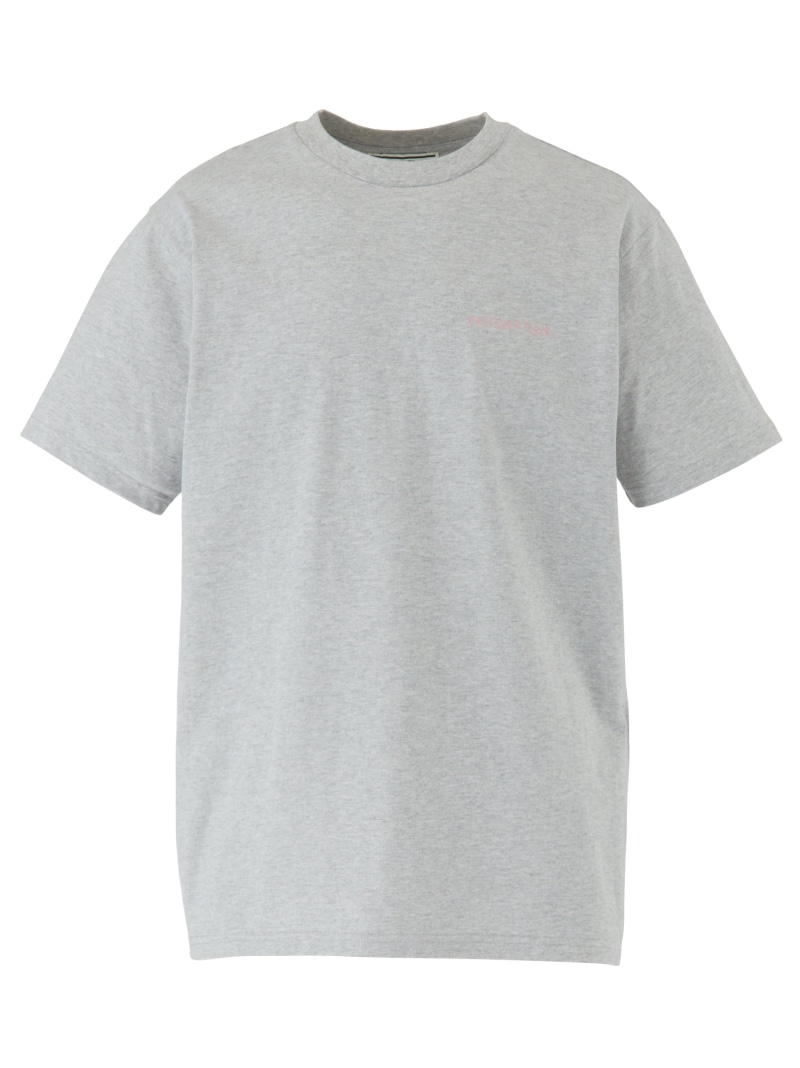 【堅苦しさ販売店】GRAPHIC TEE Onitsuka Tiger オニツカタイガー トップス カットソー・ティーシャツ 薄墨色 黒いこと【貨物輸送無料】[ Fashion]