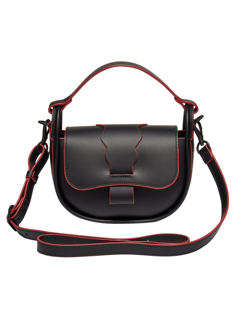【公式ショップ】SMALL SHOULDER BAG Onitsuka Tiger オニツカタイガー バッグ ショルダーバッグ ブラック【送料無料】[ Fashion]｜Onitsuka Tiger