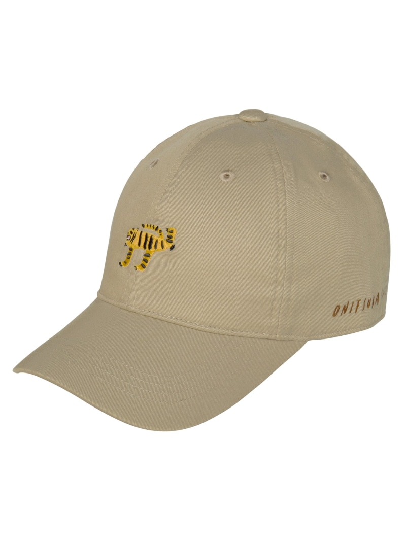 【公式ショップ】CAP Onitsuka Tiger オニツカタイガー 帽子 キャップ ベージュ ネイビー【送料無料】[ Fashion]