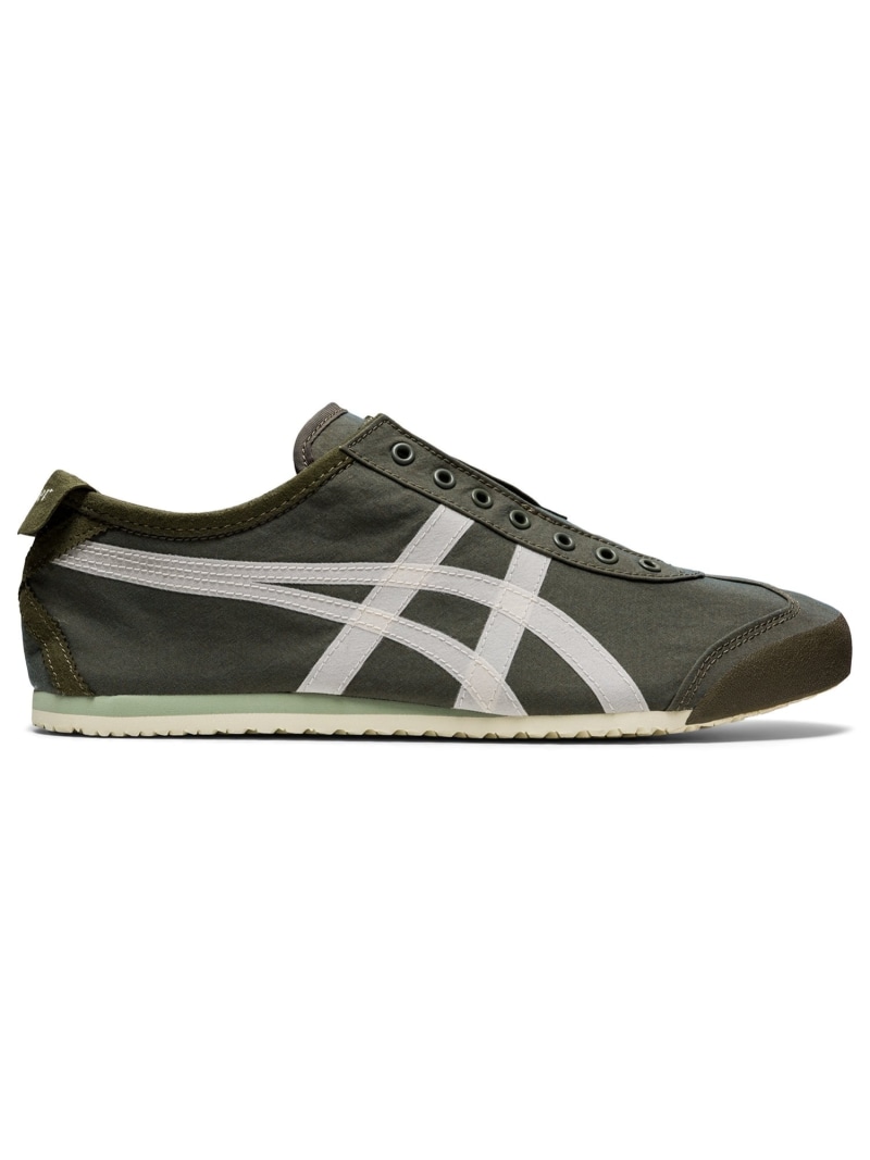 (U)【公式ショップ】MEXICO 66 SLIP-ON Onitsuka Tiger オニツカタイガー シューズ・靴 スニーカー グレー グリーン【送料無料】[Rakuten Fashion]画像