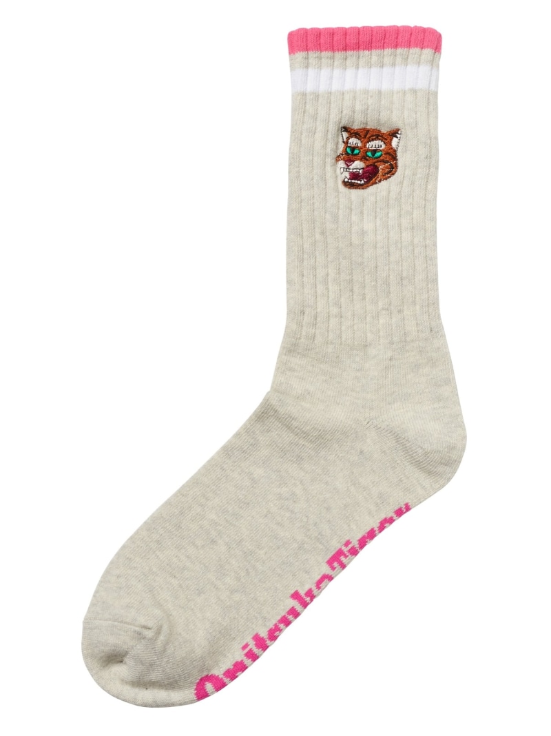 U)【公式ショップ】MIDDLE SOCKS Onitsuka Tiger オニツカ