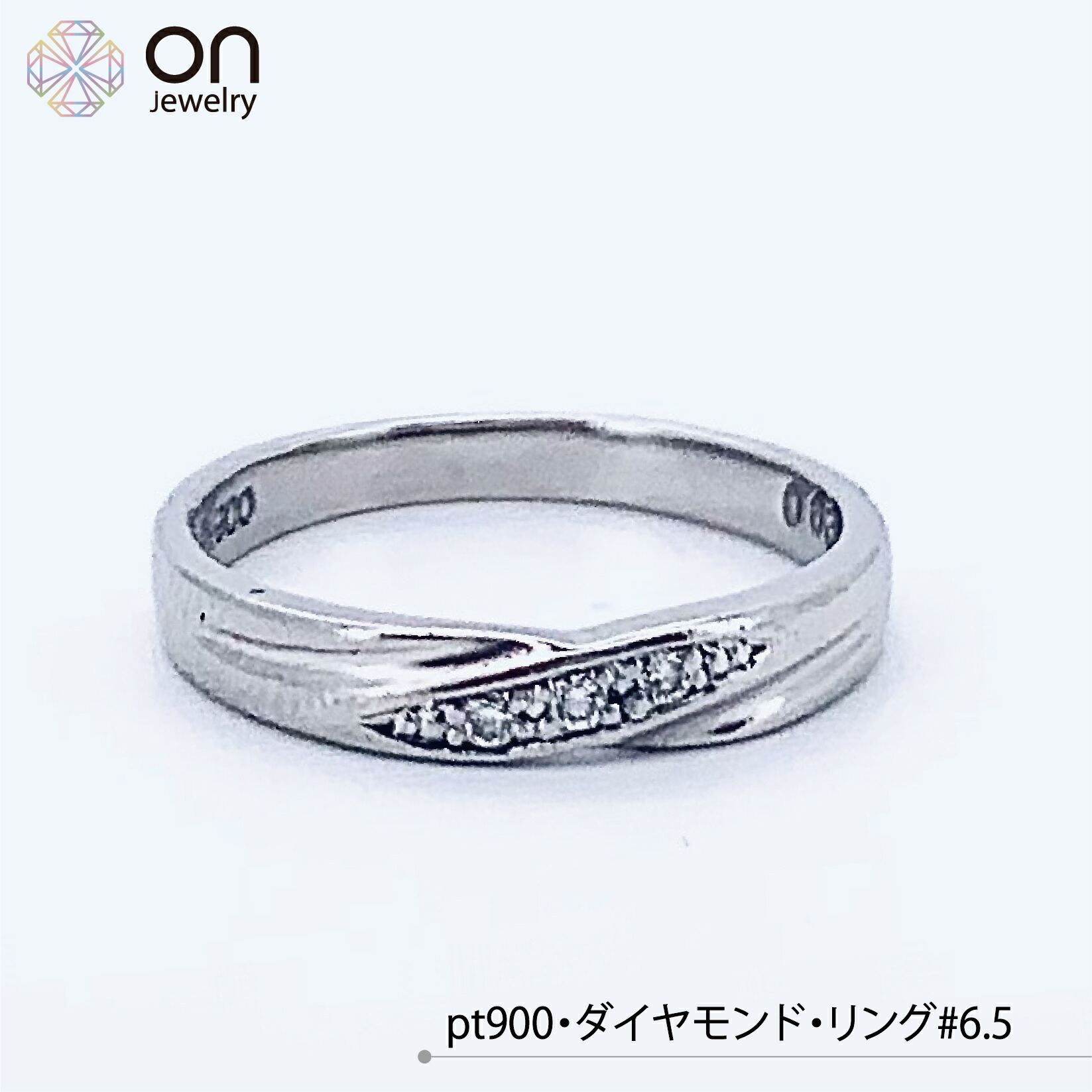 最終値下げ中〜ルビー＆ダイヤ　k18 PT900コンビ　リング 01ss.jpg