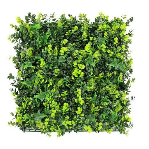 ULAND ウォールグリーン 壁掛け フェイク観葉植物 マット インテリア 壁面装飾 人工生垣ツゲの木のパネル 50x50cm/枚 6枚｜オンラインベストプライスストア 9,143円