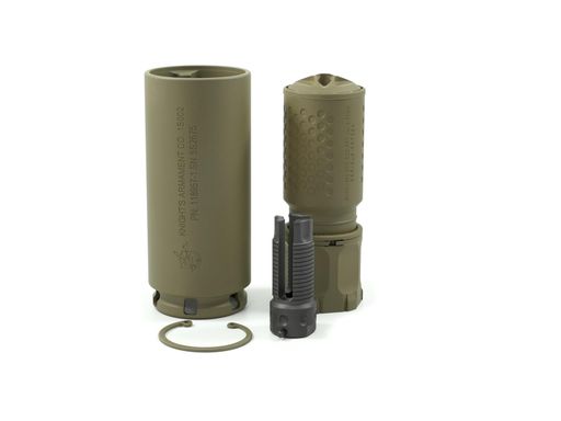 S&S KACタイプ 5.56MM QDC/MCQ-PRT 14mm逆ネジハイダー&サプレッサー&サーマルカバー セット (FDE)|オンラインベストプライスストア