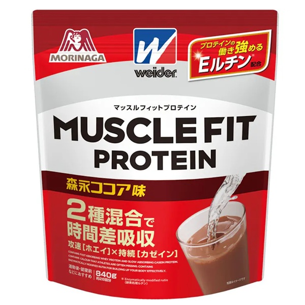 マッスルフィットプロテイン 森永ココア味 840gの商品画像