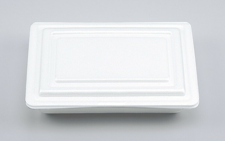 楽天市場】発泡容器 VK-62 無地 折蓋角丸中 (900枚/ケース) シーピー