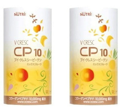 (2容れもの書き割り) ニュートリー ブイクレス CP10（シーピーテン） 125ml×30本/箱×2 計60本 (ブイ・クレス)【週日昼まえ11時迄のご申しつけるで即日送りとどける】