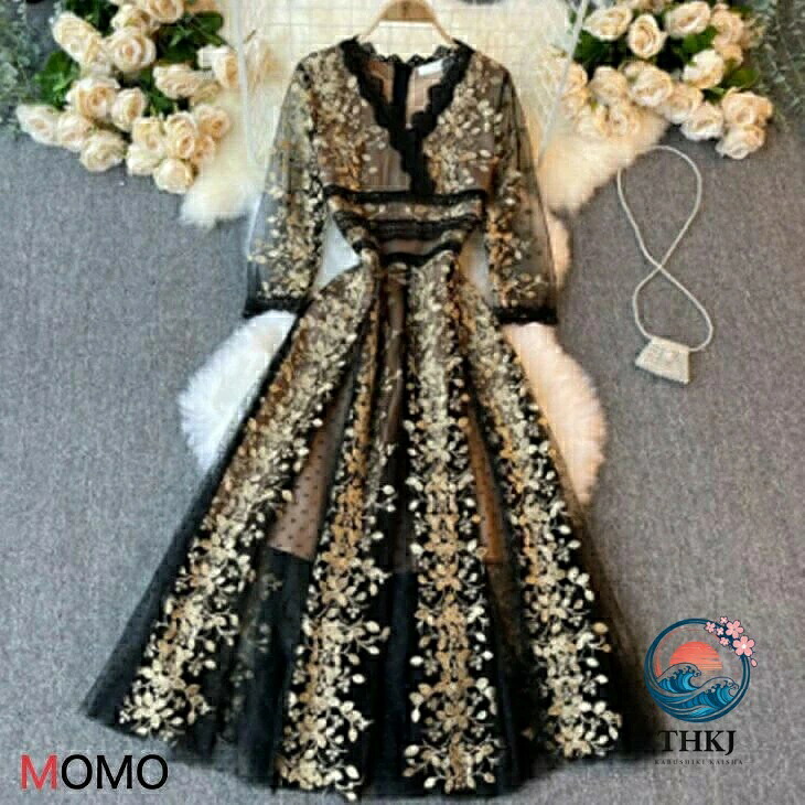 レースチュールパーティードレス ミニ丈ワンピース 結婚式二次会衣装｜オンラインストア　サリー 9,735円