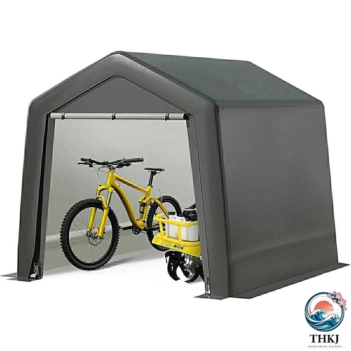 雨よけ 物置き 1.8m1.8m1.8m 屋根 車庫 バイクガレージ 物置 サイクルポート ガレージ 収納 アウトドア DIY 自転車置き場 自転車 サイクルガレージ テント 保管 園芸用品 収納 高耐久鋼フレーム ガーデニング 防水 サイクルハウス UV カット 屋外収納物置|オンラインストア サリー