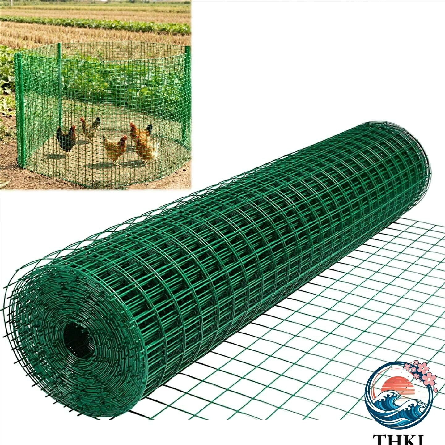 金属製防獣ネット 30m×1m/1.2m/1.5m 直径 2.2mm/3mm 防錆メッシュ 庭 農園 駐車場用 犬走り 害獣対策フェンス 屋外簡易設置|オンラインストア サリー