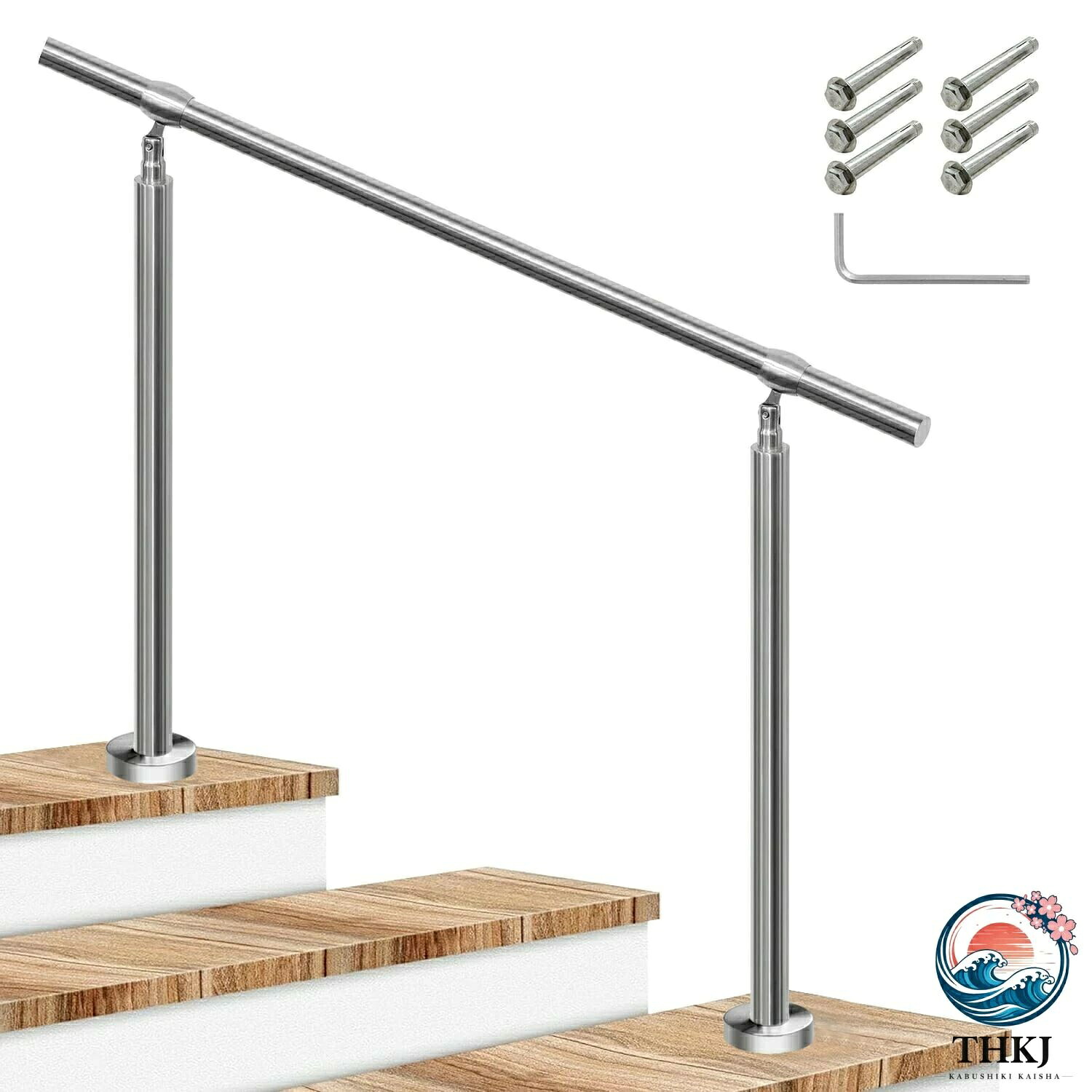 高い 85 95cm 階段 安心 玄関 diy 快適 荷重 200kg 屋外 80cm 140cm 子供 贈り物 高齢者 防錆 簡単な取り付け ステンレス手摺 屋内屋外用 ステンレス鋼手すり リハビリテーション ギフト 角度調整可能 手すり 妊婦 プレゼント｜オンラインストア　サリー 11,378円