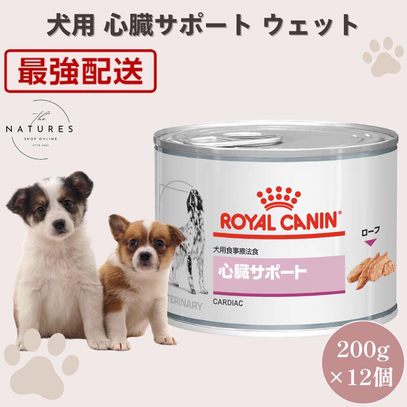 【病院認証不要 在庫限り】 ロイヤルカナン 犬 心臓サポート ウェット 200g×12個