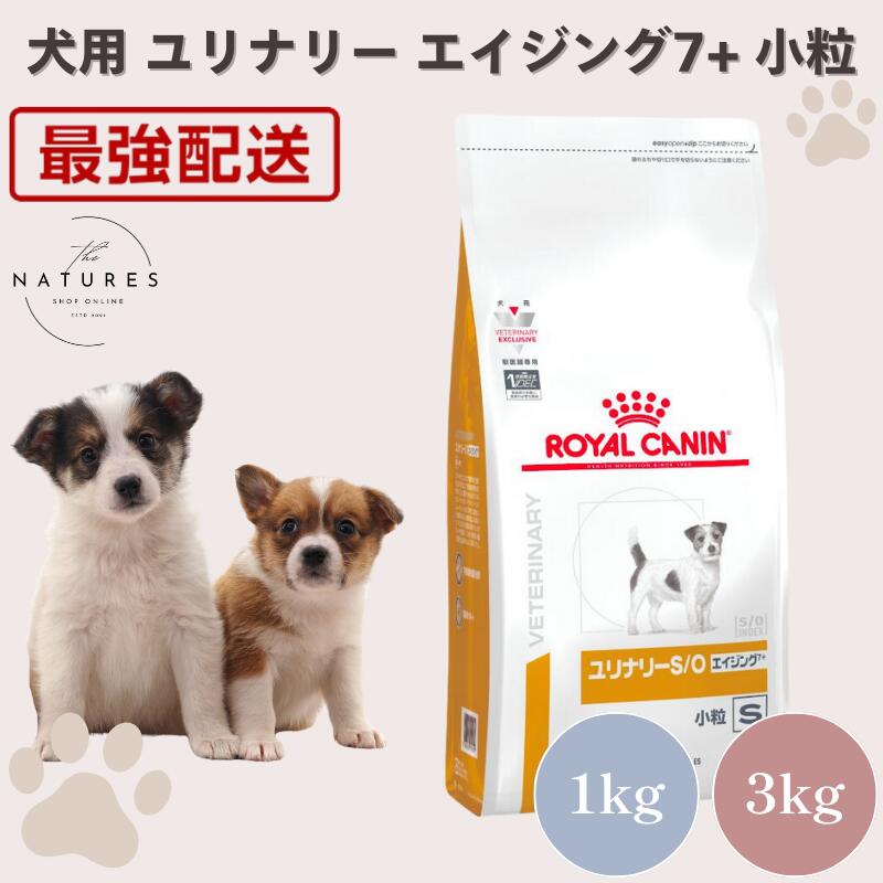 【病院認証不要 在庫限り】 ロイヤルカナン 犬 ユリナリーS/O エイジング7+ 小粒 1kg 3kg