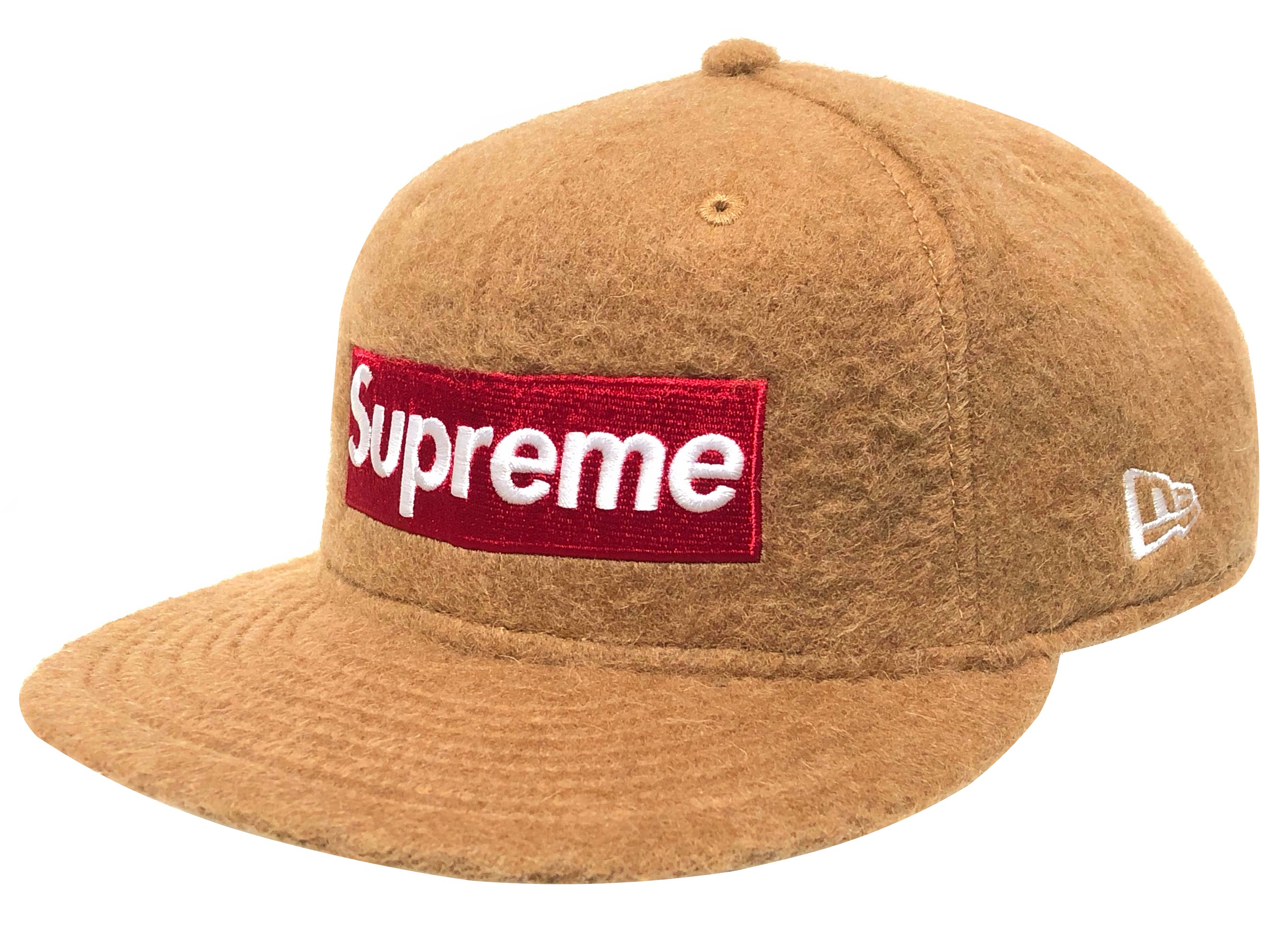九州男子　Supreme 59FIFTY ベージュ キャップ Supreme 新品 シュプリーム SUPREME 25SS Box Logo New Era