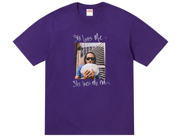 SUPREME シュプリーム Tシャツ トップス 25SS 新品 紫 Supreme Max B Tee マックス ビー Tシャツ PURPLE ヒップホップ フォトT｜ONLY ONE STYLE