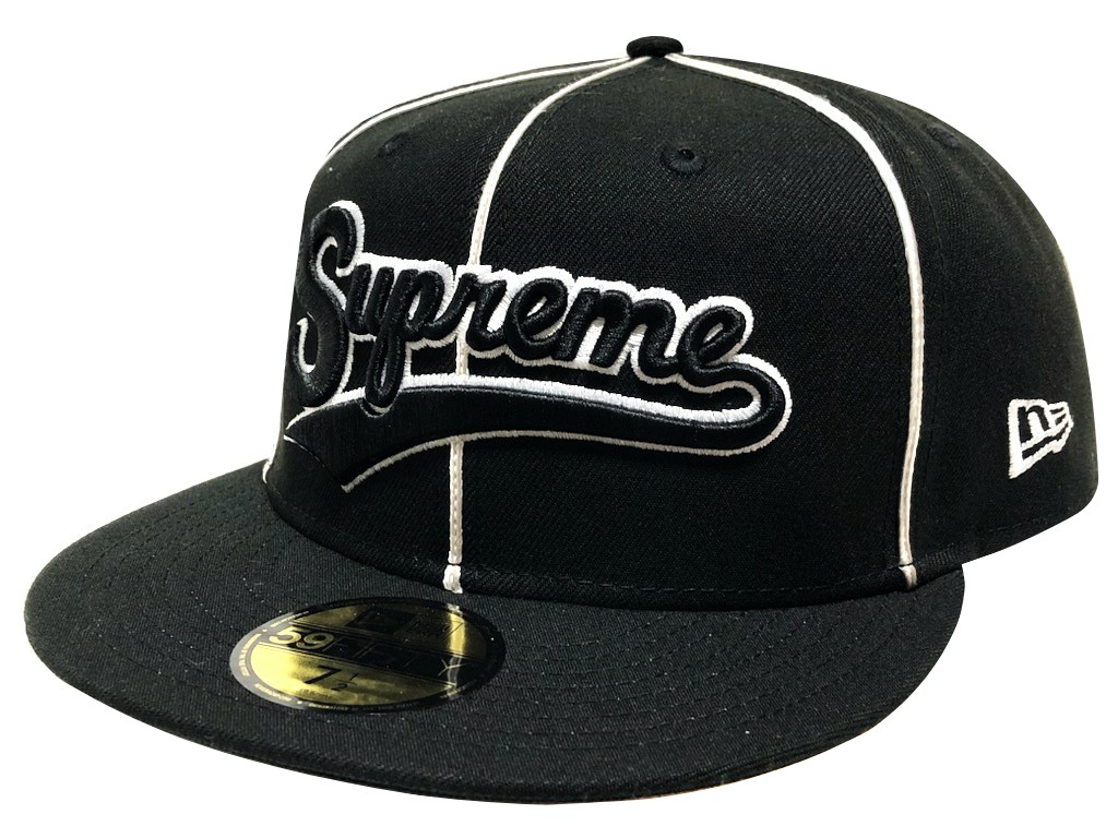【レア】supreme キャップ　青 本物保証 /関税・送料無料】Supreme Monogram New Era (Supreme