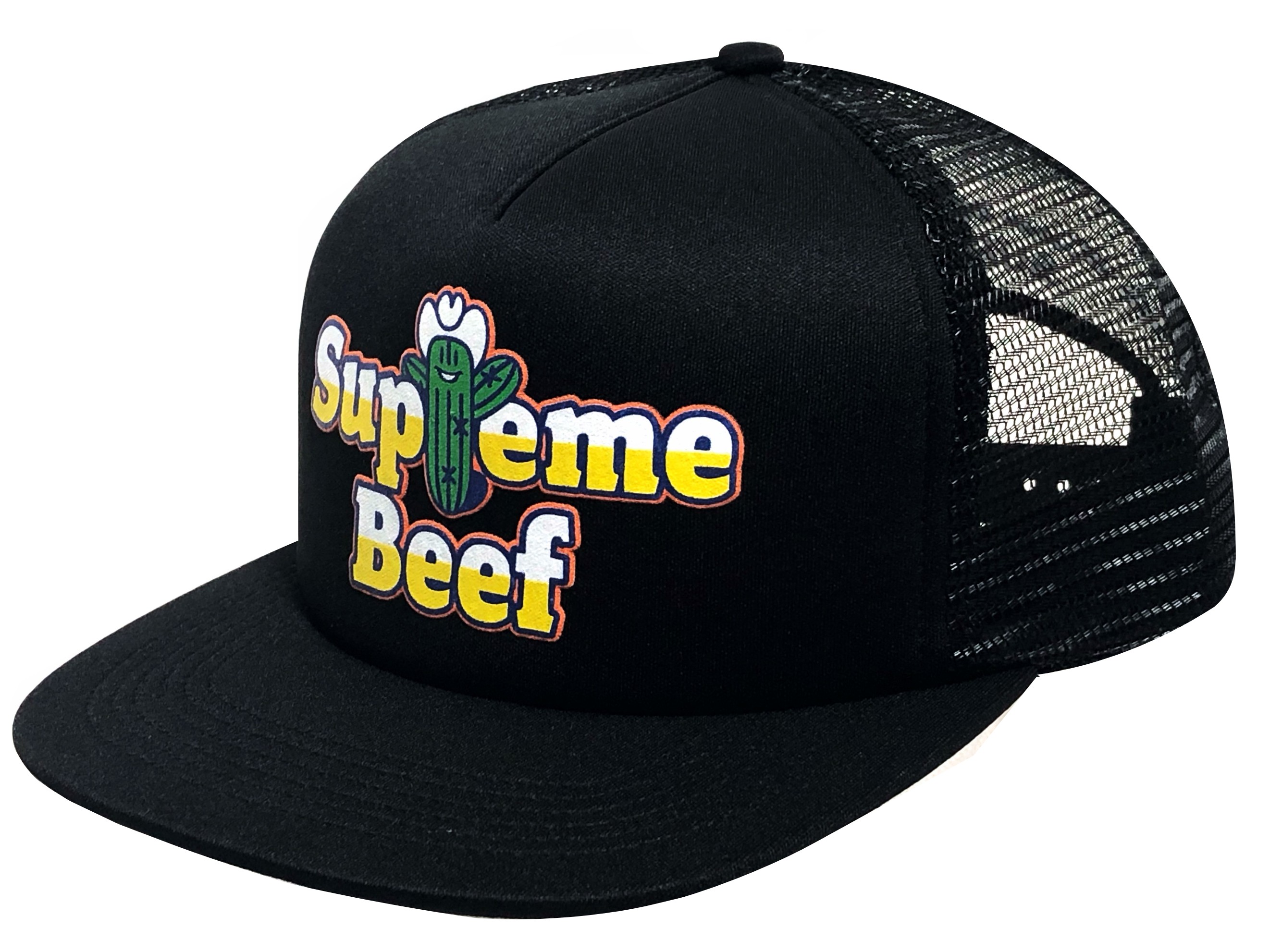 14ss Supreme ANTI HERO メッシュキャップ　CAP ブラック Supreme × ANTI HERO 14ss メッシュキャップ ブラック - メルカリ