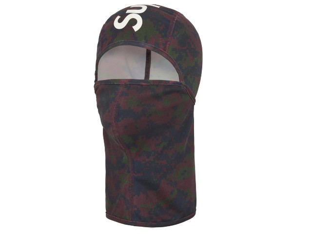 SUPREME シュプリーム 25AW / FW 新品 黒 Heat Reactive Digi Camo Balaclava BLACK 熱気 リアクティブ デジカモ バラクラバ 人間の顔恍ける 目出し帽 黒いこと サーモ