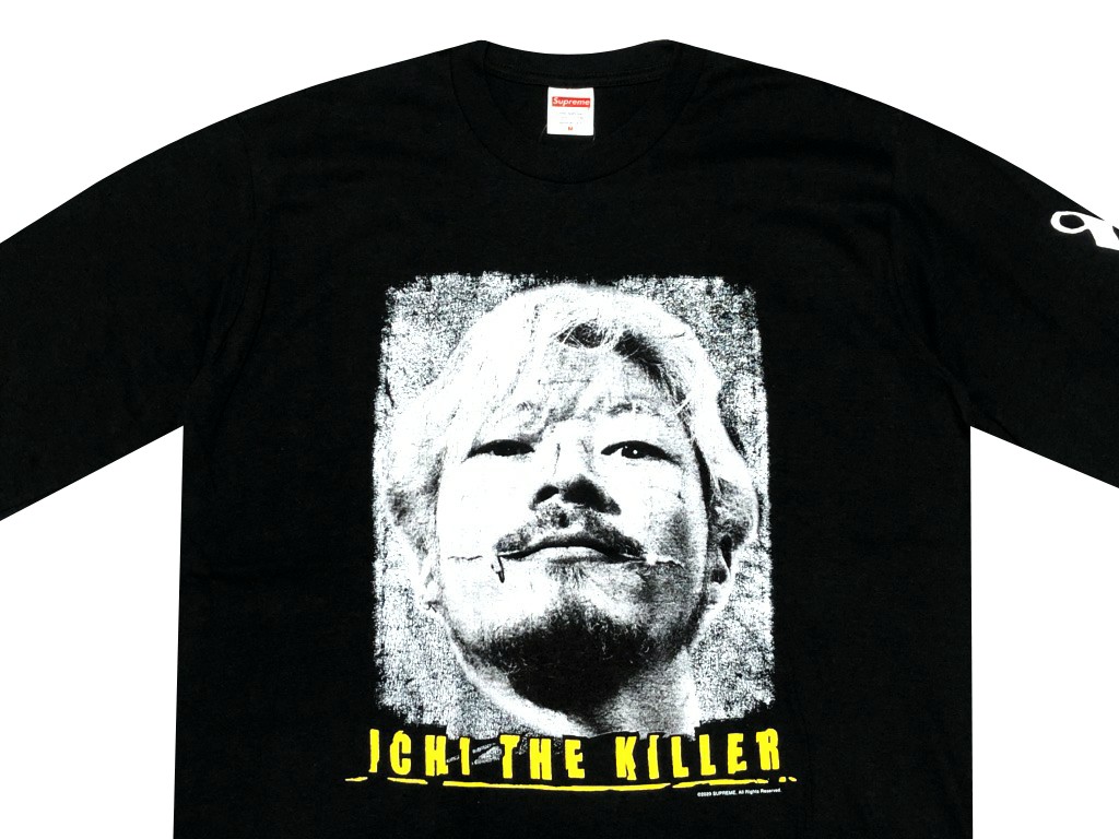 楽天市場 Supreme シュプリーム ss 新品 黒 Ichi The Killer L S Tee 浅野忠信 殺し屋1 プリント ロンt 長袖 Tシャツ カットソー Black Only One Style