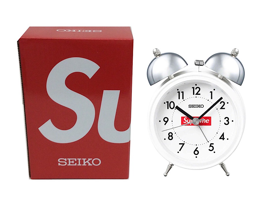 楽天市場】SUPREME シュプリーム セイコー アラーム クロック 別注