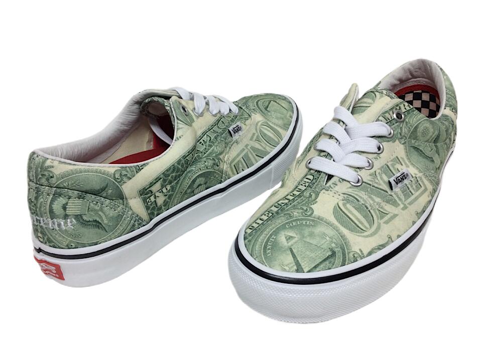 23SS Supreme × Vans Dollar Era Green シュプリーム ヴァンズ Supreme Vans Dollar Era (SS23) - $98