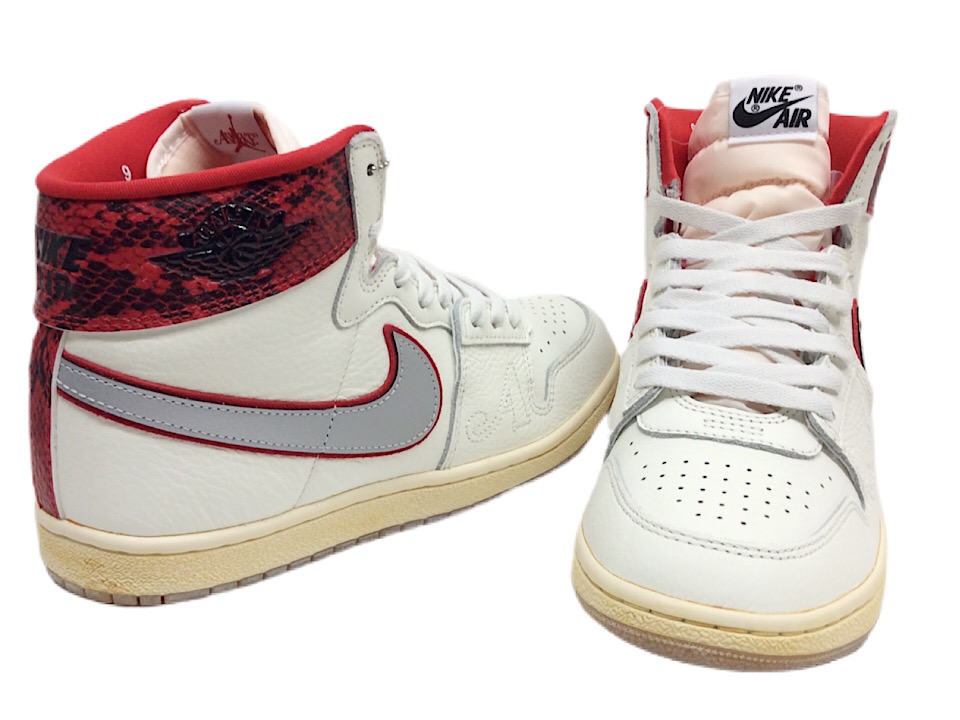 Awake NY × Nike Jordan Air Ship SP University Red 24SS 白赤 アウェイク ニューヨーク州 × ナイキ ジョーダン エアシップ SP ユニバーシティレッド 品番 FN8675-100 蛇蠍