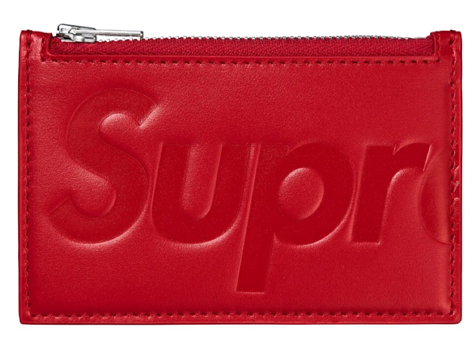 楽天市場】SUPREME シュプリーム 25SS 新品 赤 Supreme Leather Zip