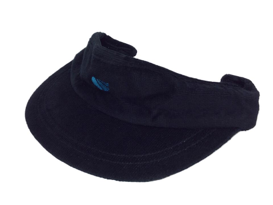WTAPS ダブルタップス 新品 黒 パイル サンバイザー かぶり笠 BLACK 日よけ 無償性大いさ