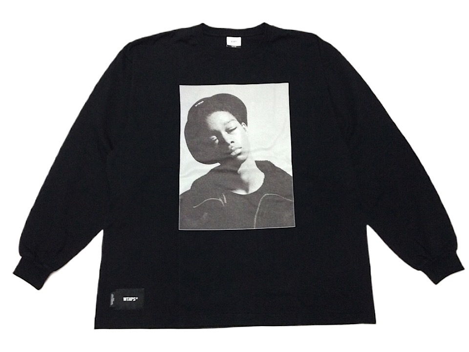WTAPS ダブルタップス トップス ロンT 26SS 新品 黒 WTAPS 252MV / LS / Cotton BLACK ダブルタップス 252MV ロングスリーブ コットン ブラック 長袖 Tシャツ フォトT ブラック|ONLY ONE STYLE