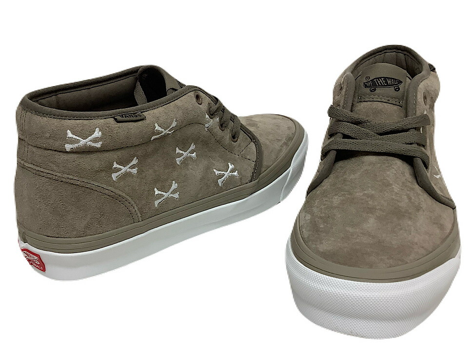 WTAPS ダブルタップス バンズ 共同研究 22AW 新品 コヨテ WTAPS × Vault by Vans OG Chukka LX Bones Coyote ダブルタップス × 雄捩子 バイ バンズ OG チャッカブーツ LX ボーンズ コヨテ ベージュ 赤銅色 ヴァンズ スニーカー クロスボーン