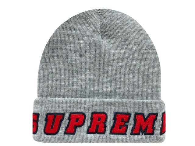 国内最安値 Supreme シュプリーム 19ss 新品 グレー Felt Logo Beanie ニット帽 フェルト ロゴ ビーニー 折り返し Heather Grey 数量は多 Bolshakova Interiors Com