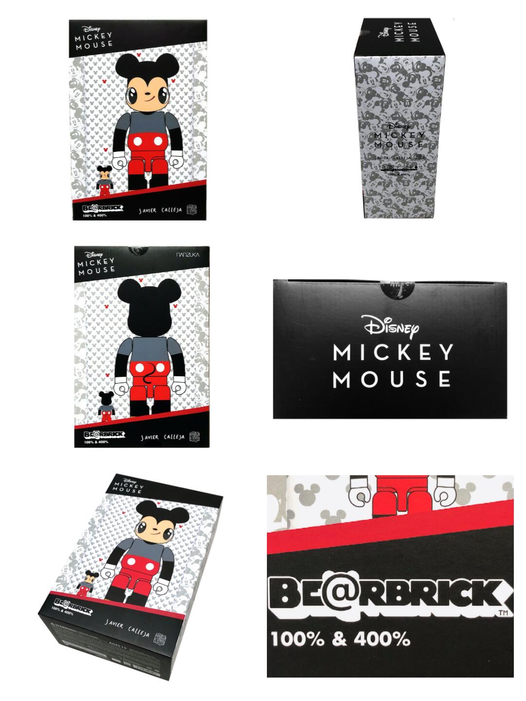 捧呈 BE@RBRICK Javier Calleja MICKEY MOUSE 1000% MEDICOM TOY ベア