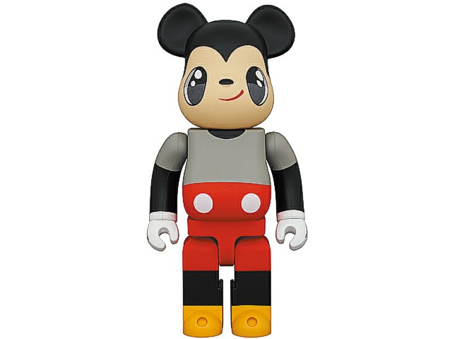 捧呈 BE@RBRICK Javier Calleja MICKEY MOUSE 1000% MEDICOM TOY ベア