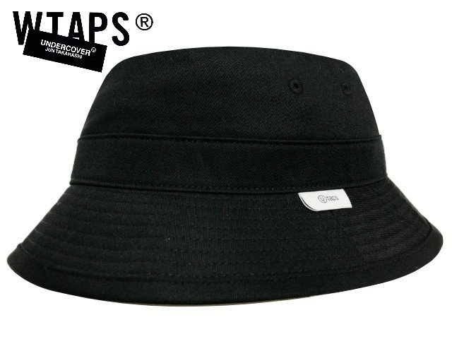 WTAPS ダブルタップス UNDERCOVER アンダーカバー 22AW 新品 黒 バスケット ハット BUCKET HAT バケハ ブラック  BLACK | ONLY ONE STYLE