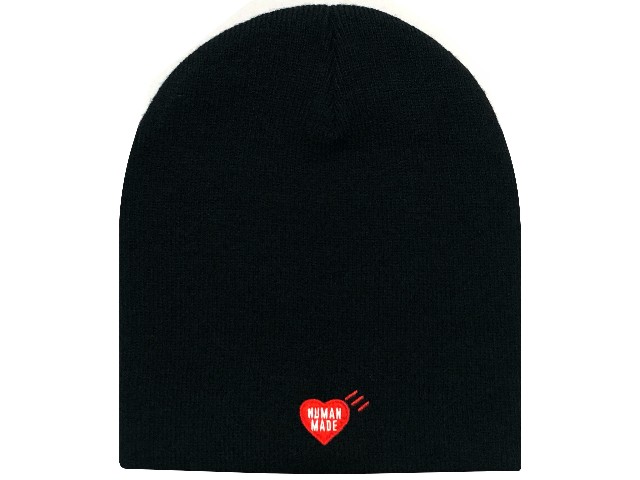 HUMAN MADE ヒューマンメイド ニット帽 25AW 新品 黒 BEANIE BLACK シングル ビーニー ブラック NIGO GENERAL STORE 25FW｜ONLY ONE STYLE