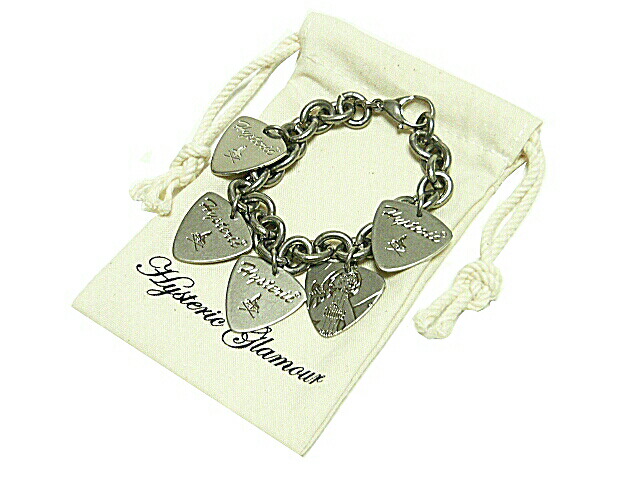 楽天 Hystericglamour ヒステリックグラマー 新品 ピック ブレスレット Woman On Skull Pick シルバー Hg 最新コレックション Www Eventsculptors Com