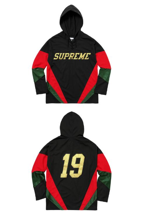 Supreme - supreme hockey baseball パーカー ホッケー ベイスボールの