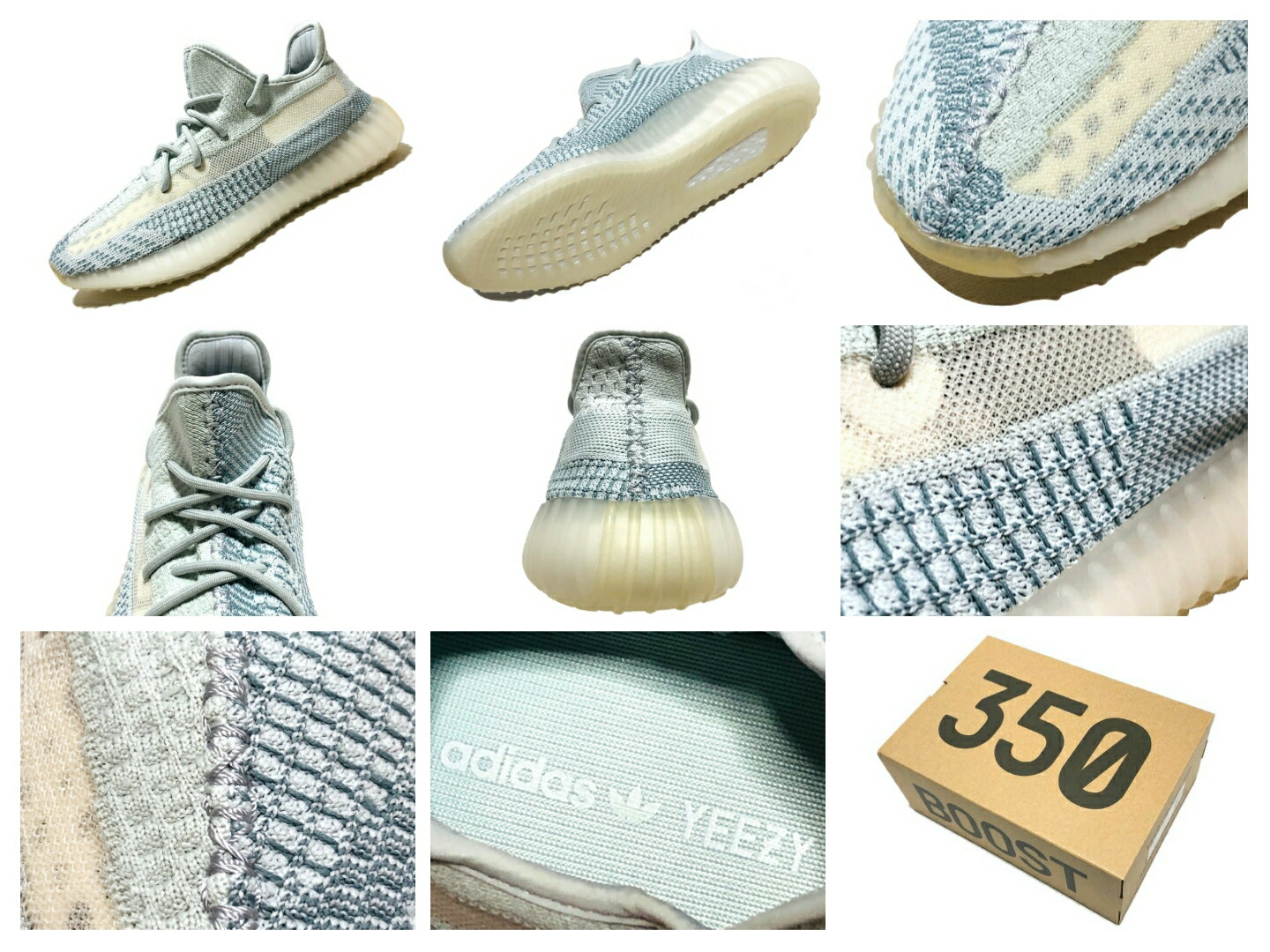 Tag adidas Yeezy Boost 350 v2 Cloud White Reflective