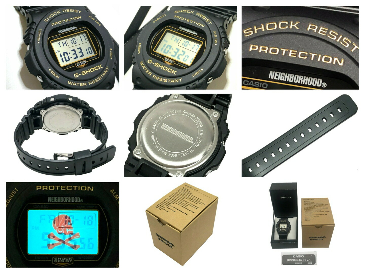 楽天市場 Neighborhood ネイバーフッド Gshock カシオ Gショック コラボ 19aw 新品 黒 Nhgs Dw 5750 P Watch 腕時計 送料無料 Black Only One Style