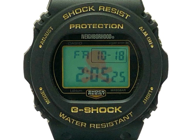 楽天市場 Neighborhood ネイバーフッド Gshock カシオ Gショック コラボ 19aw 新品 黒 Nhgs Dw 5750 P Watch 腕時計 送料無料 Black Only One Style