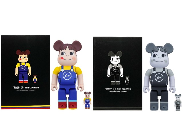 国産 Milky The Conveni Color Black Peko Be Rbrick 100 400 2色セット Medicom Toy 不二家 コラボ ss 新品 カラー 黒 Fragment フラグメントサークルサンダー ペコちゃん ベアブリック 100 400 2set Color Black Www Etechnologycr Com