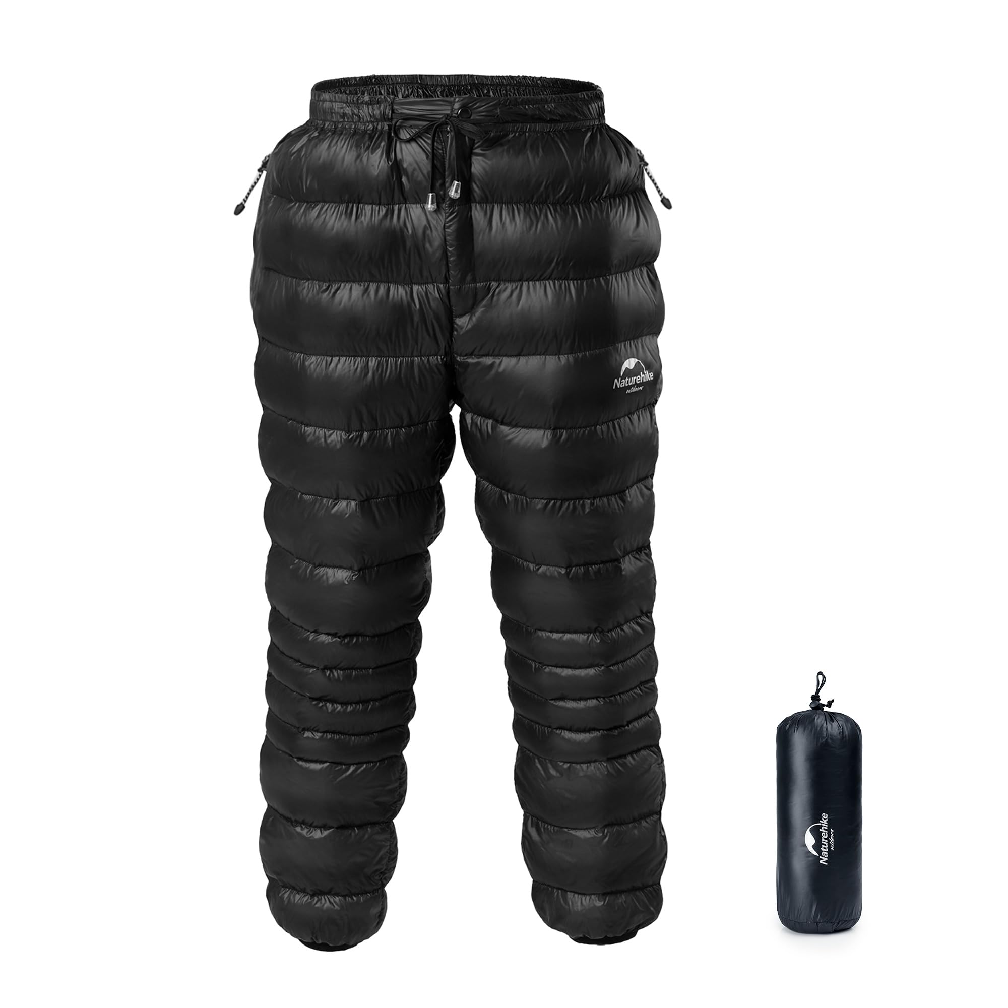 落ちこむズボン下 グースダウン/ダックダウン 防寒 超軽さ 冬用 メンズ 5～-15℃ 750FP アウトドア用 山登り パウダーコンパクト保温 手当たり好いたらしい 納める袋