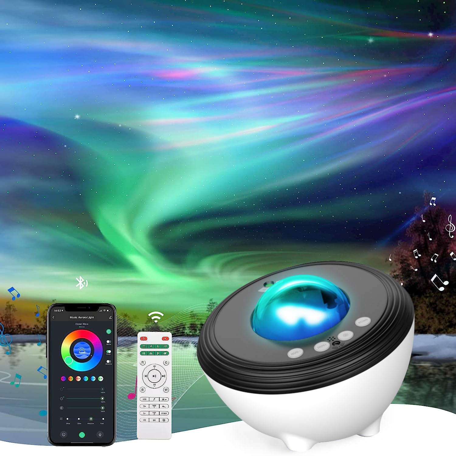 はやりっ児映写機 ギャラクシーライト 星空点火装置 投掛ける点火装置 Bluetooth金棒引き付き添い人 白いこと響動めき 適用業務 遠隔操作 物音取り締まり お座敷用 臥し所用 点火装置