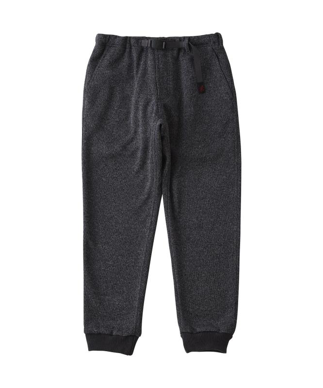 [グラミチ] BONDING KNIT FLEECE NARROW RIB PANT | ボンディングニットフリースナローリブパンツ