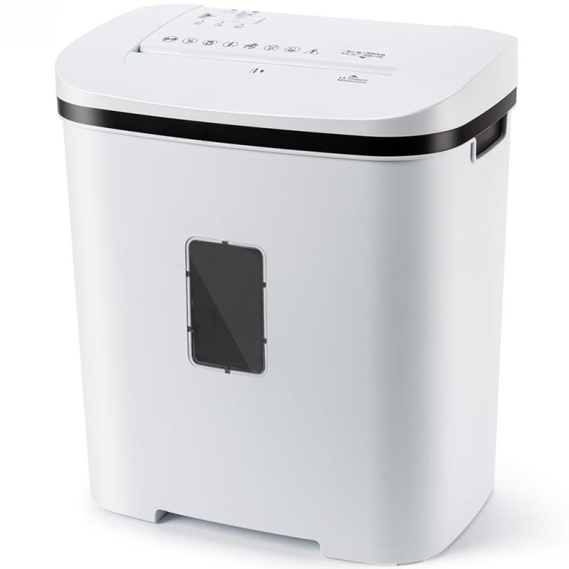 Gulcircle シュレッダー 電動 家庭用 静音: 業務用 マイクロカット マイクロクロスカット 家庭用シュレッダー しゅれったー電動 21L大容量 4x40mm 細断枚数14枚