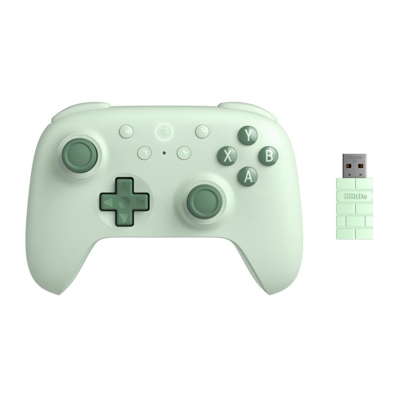 8BitDo Ultimate 2C Windows PC および Android 用ワイヤレス コントローラー、1000Hz ポーリング レート、ホール効果ジョイスティックとホール トリガー、再マッピング可能な L4/R4 バンパー付き