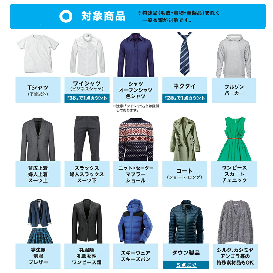 【サービス特集認定商品】クリーニング宅配スマクリ保管専科15点詰め放題高品質保管クリーニング