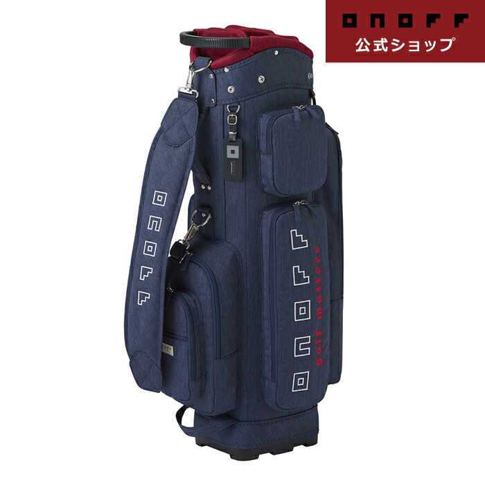 楽天市場】【オノフ】 ゴルフ キャディバッグ OB0424 刻印無料