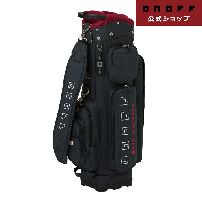 オノフOB0412 ナイロン キャディバッグ ブラック ONOFF 楽天市場】オノフ OB0426 キャディバッグ ブラック(02) 軽量 カート型