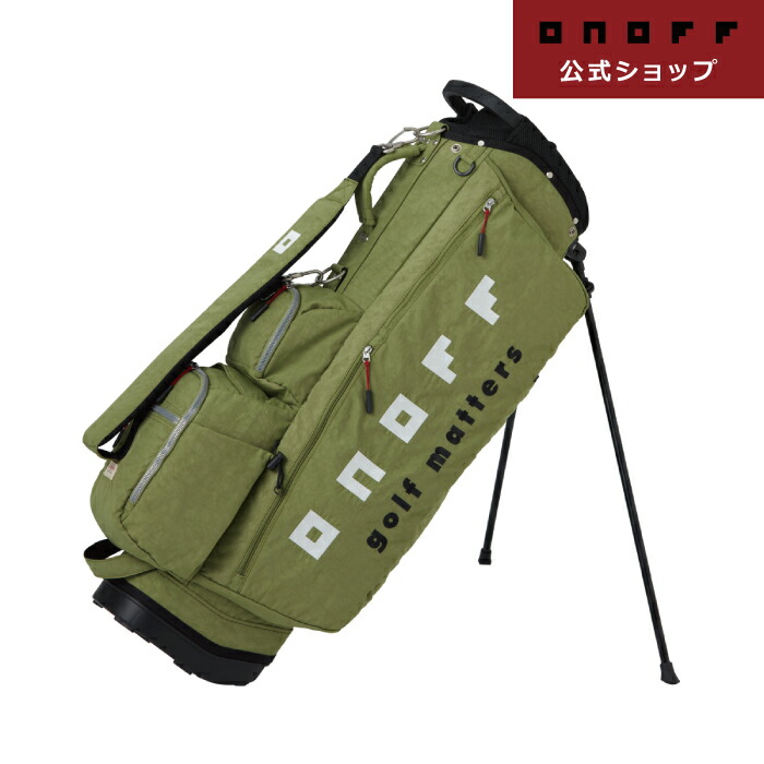 【オノフ】 ゴルフ スタンドキャディバッグ OB0326 刻印無料 ナイロン 9型 軽量 ／ONOFF Caddie Bag｜オノフ公式ショップ店